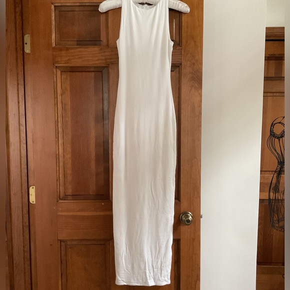 Naked Wardrobe Essential Maxi Dress Size XS, White - Picture 2 of 9